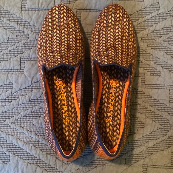 Rothy's Shoes - Rothys walnut herringbone merino loafers size 9.5 with forms